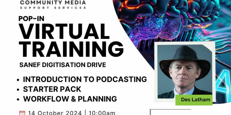 Podcasting with Des Latham